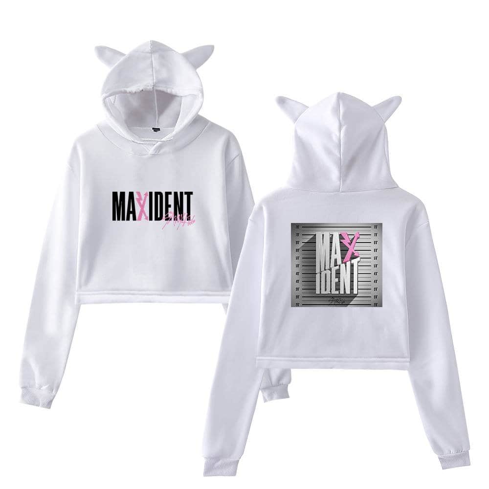 Stray Kids Maxident Cropped Hoodie #2