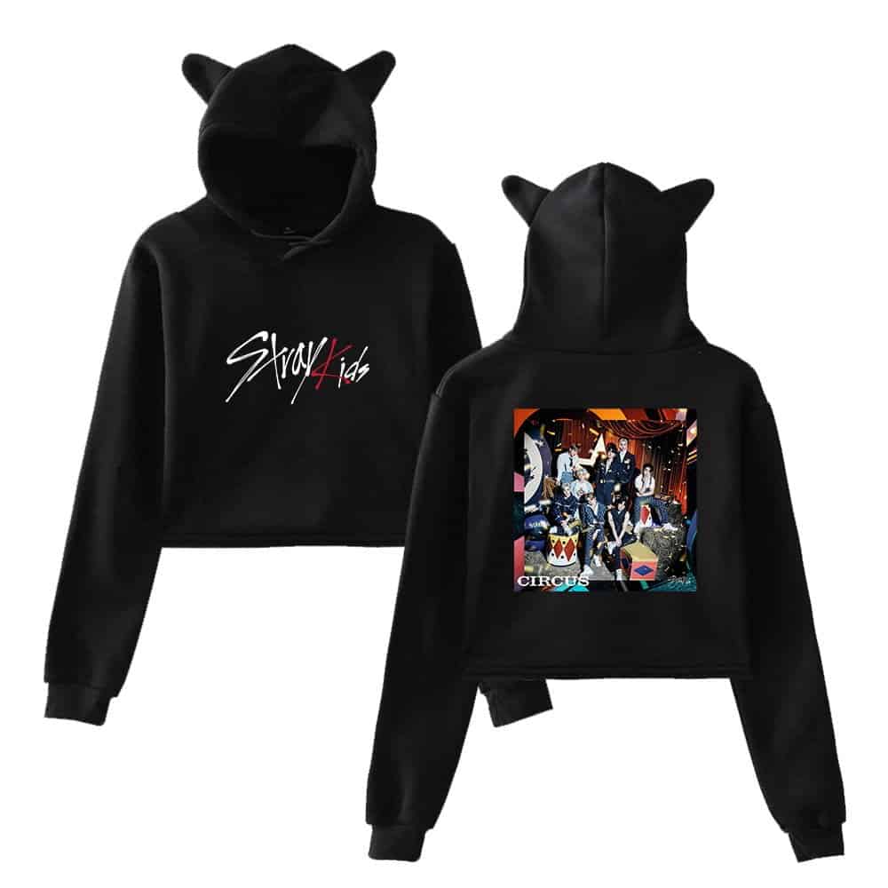Stray Kids Circus Cropped Hoodie #4 - Image 2