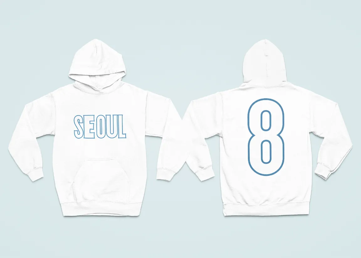 Stray Kids Everywhere all around the world in Seoul Hoodie - Image 3