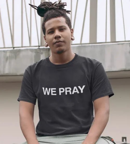 Coldplay WE PRAY T-Shirt #1